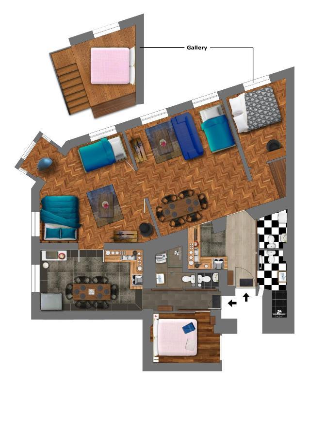 Walnuttree Loft Style Prestige Apartment Budapeşte Dış mekan fotoğraf